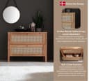 Home Affaire Hällevik Kommode 2 Schubladen Eiche Natur Soft-Close Bild 3