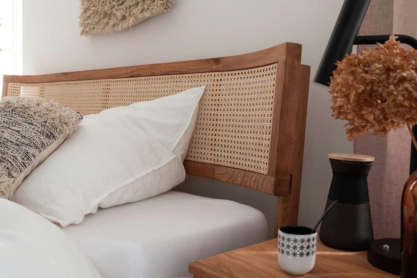 HOME AFFAIRE Hällevik Doppelbett Eiche Natur Massivholz - Bild 3