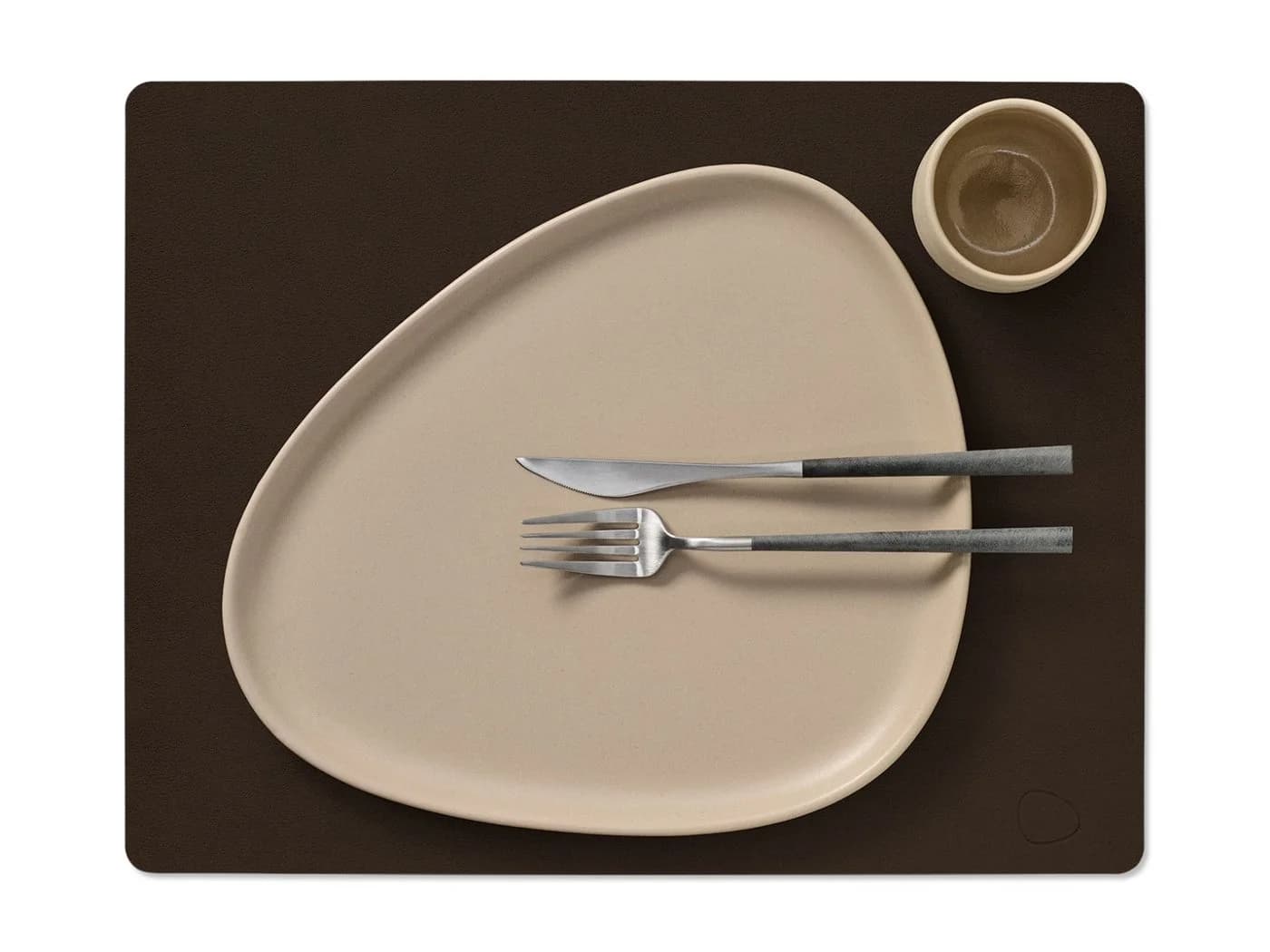 LIND DNA Platzset Nupo Tischset Square L hazel - Bild 1