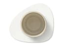 LIND DNA Untersetzer Curve pure white 11x13cm Bild 1