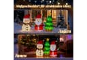 LALAHO Weihnachtsmann Schneemann & Weihnachtsbaum Kombination mit 150 LEDs Bild 3