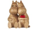 Dsignhouse Dekofigur Moomin Mumintroll & Snorkfräulein Eiche Bild 2