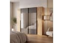 FORTE Kleiderschrank Narago Kombischrank Beige Grau Bild 1