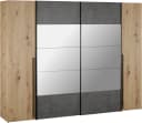 FORTE Kleiderschrank Narago Kombischrank Beige Grau Bild 2
