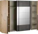 FORTE Kleiderschrank Narago Kombischrank Beige Grau Bild 5