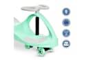 TWISTCAR Tretfahrzeug Kinderfahrzeug Mintgrün Grau Leuchtende Räder Bild 4