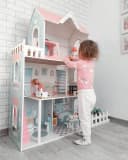 Mamabrum Puppenhaus XXL mit LED und Garten Bild 5