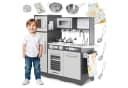 Mamabrum Kinder-Küchenset XXL-Holzküche mit LED-Beleuchtung Bild 2