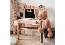Mamabrum Spielwerkbank Holz mit Werkzeuggürtel und Werkzeug-Set Bild 3