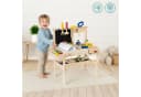 Mamabrum Spielwerkbank Holz mit Werkzeuggürtel und Werkzeug-Set Bild 4