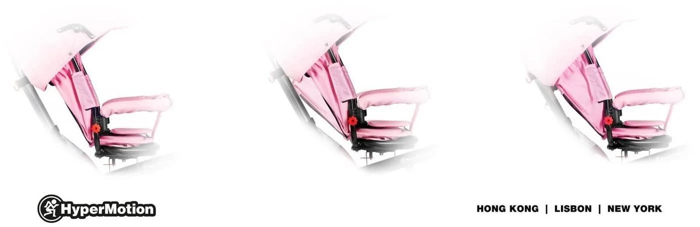 HyperMotion Dreirad Tobi Velar Rosa mit Schiebestange - Bild 5