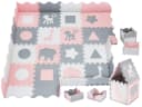 Moby-System Spielmatte Schaumstoff-Puzzlematte XL 150x150x1cm Rosa Bild 1