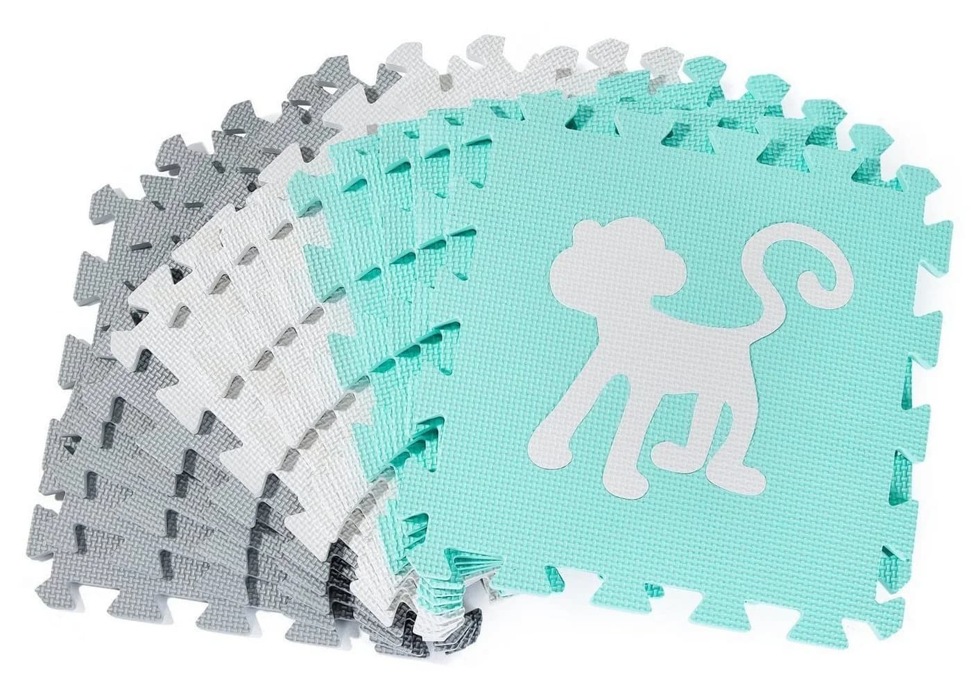 Moby-System Puzzlematte Mintgrün - Bild 5