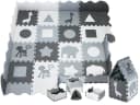 Moby-System Spielmatte Schaumstoff-Puzzlematte XL 150x150cm Grau Bild 1