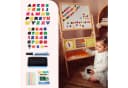 Mamabrum 2-in-1 Kindertafel Kreidetafel Whiteboard mit Magnetbuchstaben Bild 5