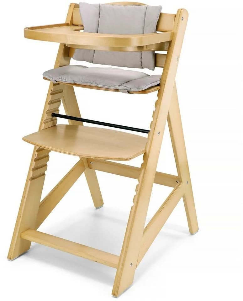 Moby-System Kinderstuhl WOODY - Naturholz mit Höhenverstellung - Bild 2