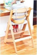 Moby-System Kinderstuhl WOODY - Naturholz mit Höhenverstellung Bild 5