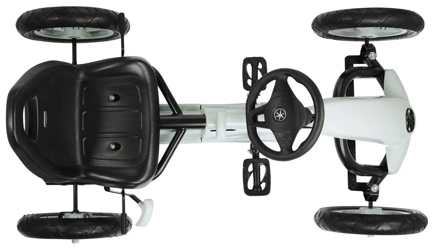 HyperMotion Pedal-Gokart EVOQUE Grau Kinder 5-8 Jahre - Bild 5