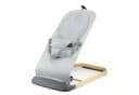 Moby-System Babywippe LILY 2-in-1 Grau Leinen Bild 3