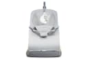 Moby-System Babywippe LILY 2-in-1 Grau Leinen Bild 4