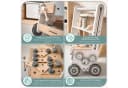 Mamabrum Lauflernwagen 3-in-1 Holz Walker Beige/Grau Bild 4