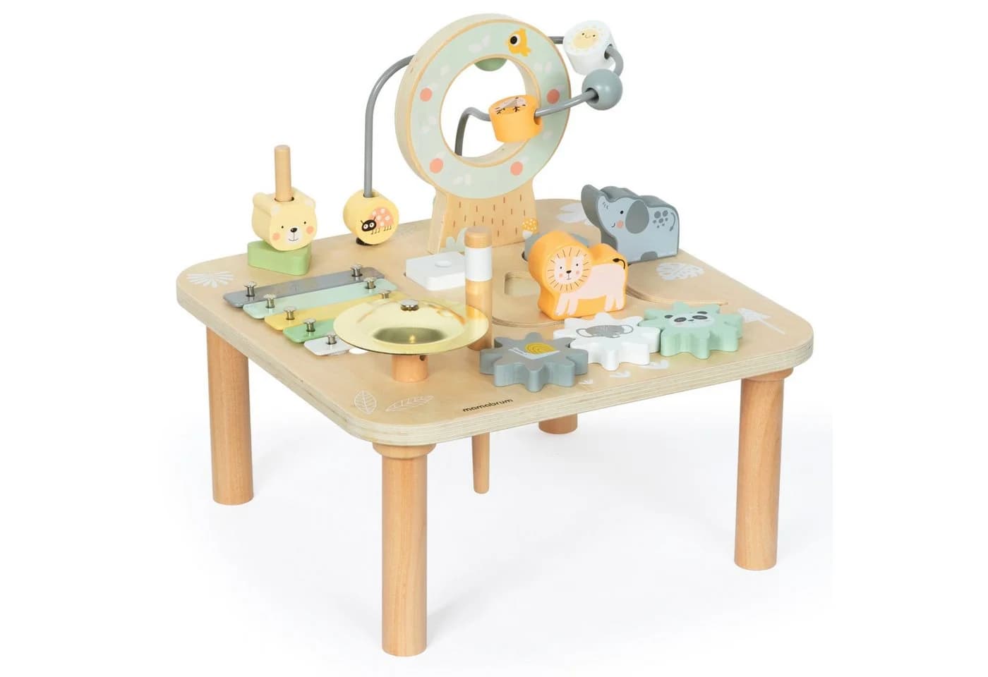 Mamabrum Spielcenter 7in1 Lern- und Spieltisch Grün Holz - Bild 4