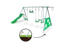 HyperMotion Mehrkindschaukel Großes Kinder Spielset XXXL Grün Bild 5