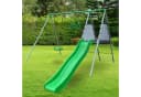HyperMotion Mehrkindschaukel XXL Garten Multifunktions Spielset Grün Bild 1