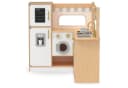 Mamabrum Spielküche Kinderküche aus Holz - Interaktives Küchen-Set Beige Bild 1