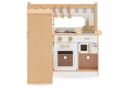 Mamabrum Spielküche Kinderküche aus Holz - Interaktives Küchen-Set Beige Bild 3