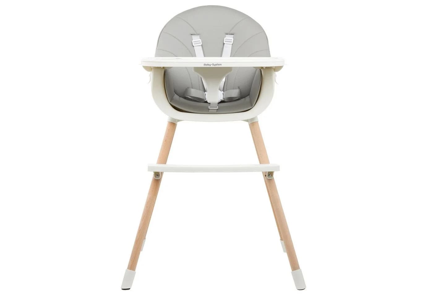 Moby-System Kinderstuhl Amelia 2 Rosa Buchenholz 3-in-1 - Bild 3