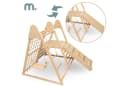 Mamabrum 5-in-1 Holzspielplatz für Kinder Buchen- und Birkenholz Bild 1