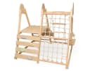 Mamabrum 5-in-1 Holzspielplatz für Kinder Buchen- und Birkenholz Bild 4