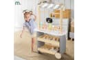 Mamabrum Kinder-Küchenset Holz-Eiswagen auf Rädern Bunt Bild 1