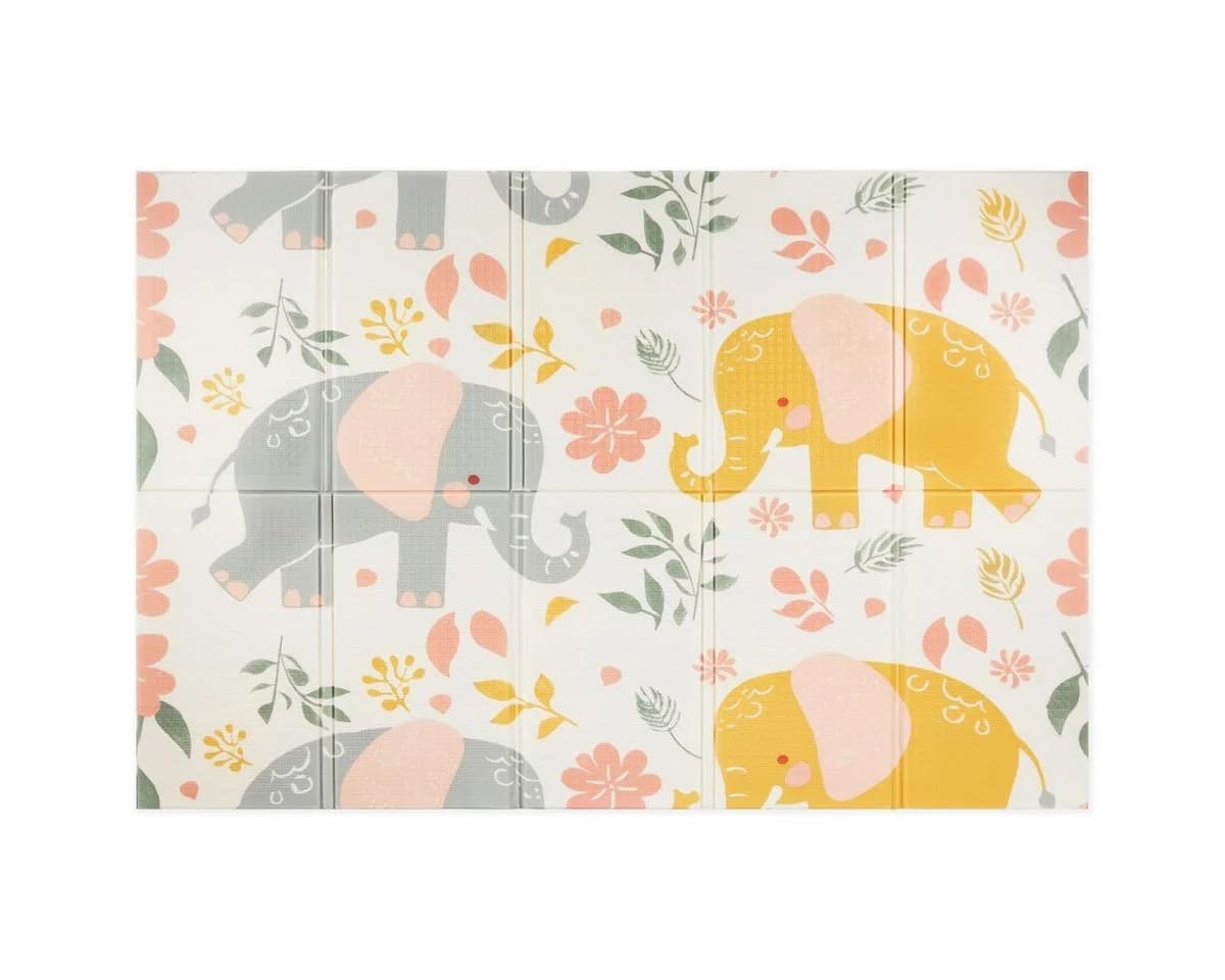 Mamabrum Spielmatte Doppelseitig Faltbare Schaumstoffmatte 180x120x1cm - Bild 3