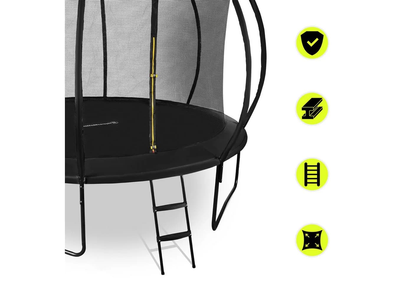 HyperMotion Kindertrampolin 430 cm 14FT mit Leiter und Innennetz - Bild 4