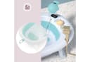Moby-System Babybadewanne faltbar mit Thermometer und Ständer Mint Bild 3