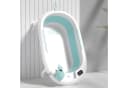 Moby-System Babybadewanne faltbar mit Thermometer und Ständer Mint Bild 5