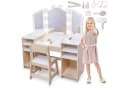 Mamabrum 2in1 Schminktisch mit LED-Licht & Stuhl Bild 2