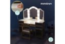 Mamabrum 2in1 Schminktisch mit LED-Licht & Stuhl Bild 5