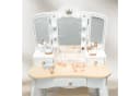 Mamabrum 2in1 Kinder-Schminktisch LED Licht Modern Barock Bild 1