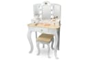 Mamabrum 2in1 Kinder-Schminktisch LED Licht Modern Barock Bild 4