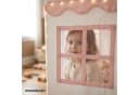 Mamabrum Kinderzelt XXL mit LED Lichterkette Rosa Beige Bild 5
