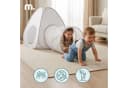 Mamabrum Spielzelt mit Tunnel Pop-Up Kinderzelt Grau Weiß Bild 5