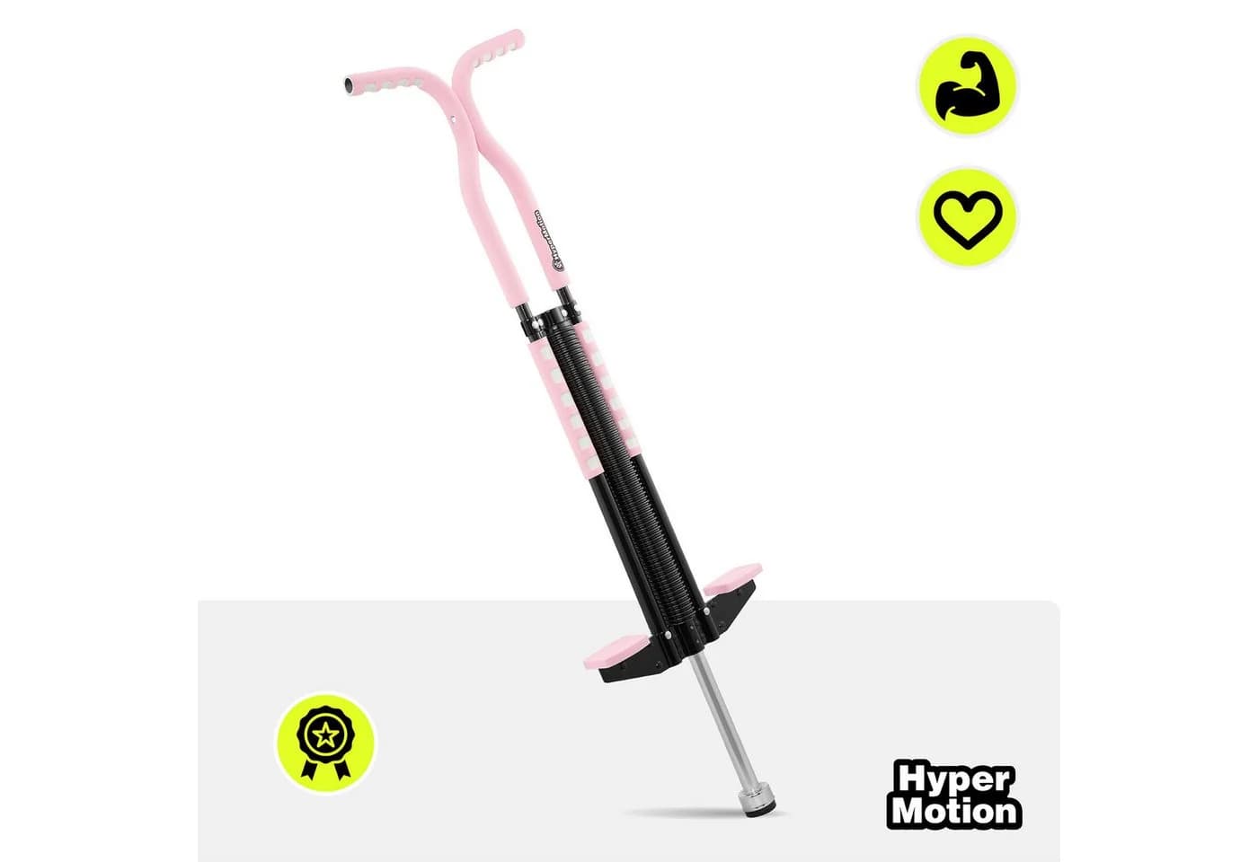 HyperMotion Pogo Stick Kinder Rosa Stahl Schaum