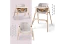Moby-System Lumo 3in1 Hochstuhl klappbar Beige Bild 1