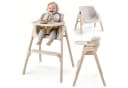 Moby-System Lumo 3in1 Hochstuhl klappbar Beige Bild 2