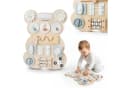 Mamabrum Montessori Busy Board Holz Teddy Motorik & Sensorik Bild 2