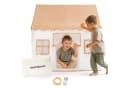 Mamabrum Kinderzelt XXL mit LED Lichterkette Beige Rosa Bild 2