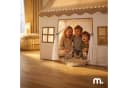Mamabrum Kinderzelt XXL mit LED Lichterkette Beige Rosa Bild 3